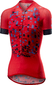Castelli Climber`s Fietsshirt Korte Mouwen Rood Dames