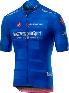 Castelli #GIRO102 Squadra Fietsshirt Korte Mouwen Blauw Heren