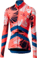 Castelli Fresca FZ Fietsshirt Lange Mouwen Roze/Blauw Dames