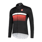Castelli Thermal Futurumshop Fietsshirt Lange Mouwen Zwart/Rood Heren 