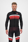 Castelli Thermal Futurumshop Fietsshirt Lange Mouwen Zwart/Rood Heren 