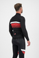 Castelli Thermal Futurumshop Fietsshirt Lange Mouwen Zwart/Rood Heren 