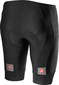 Castelli Entrata Fietsbroek Kort Zonder Bretels Zwart Heren