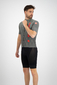Castelli Fuori Fietsshirt Korte Mouwen Grijs/Rood Heren