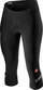 Castelli Velocissima 2 Driekwart Fietsbroek Zwart Dames