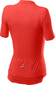 Castelli Anima 3 Fietsshirt Korte Mouwen Roze/Donkerblauw Dames
