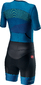 Castelli Free Sanremo 2 Triathlon Suit Korte Mouwen Blauw/Zwart Dames