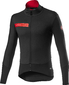 Castelli Beta Ros Fietsjack Zwart/Rood Heren