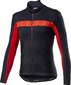 Castelli Mortirolo VI Fietsjack Zwart/Rood Heren