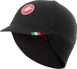 Castelli Difesa Thermal Koerspet Zwart/Rood