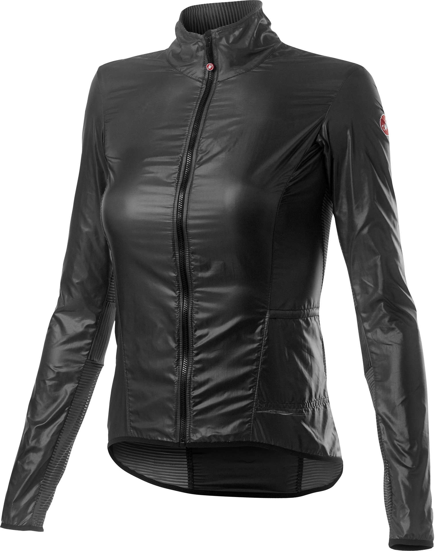 Castelli Aria Shell Windjack Donkergrijs Dames