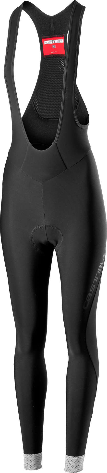 Castelli Tutto Nano Fietsbroek Lang Met Zeem Zwart Dames