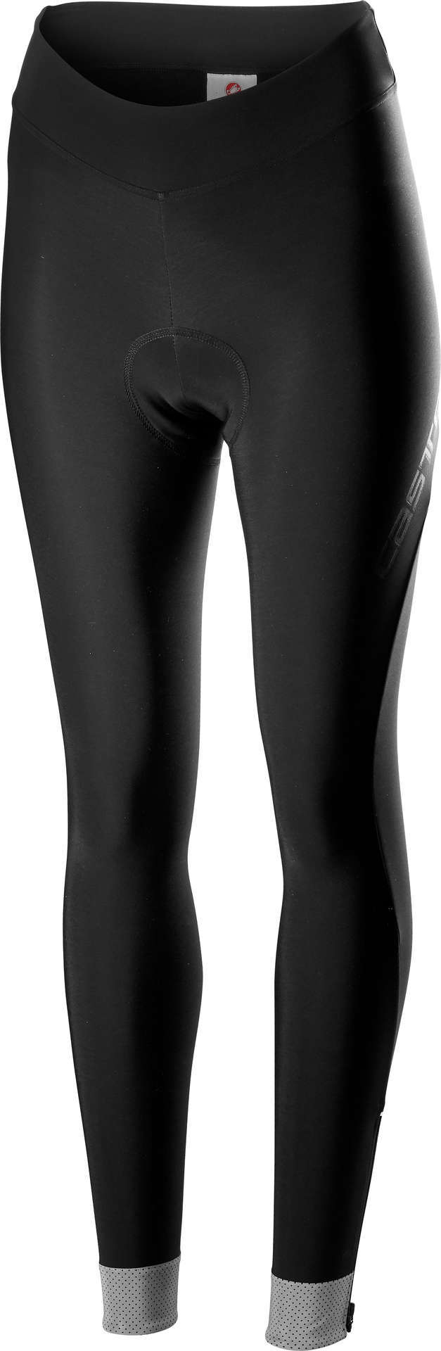 Castelli Tutto Nano Fietsbroek Lang Met Zeem en Zonder Bretels Zwart Dames