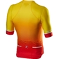 Castelli Aero Race 6.0 Fietsshirt Korte Mouwen Oranje Heren