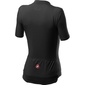 Castelli Anima 3 Fietsshirt Korte Mouwen Zwart/Rood Dames