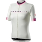 Castelli Gradient Fietsshirt Korte Mouwen Wit/Roze Dames
