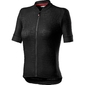 Castelli Promessa Jacquard Fietsshirt Korte Mouwen Zwart Dames