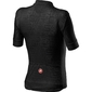 Castelli Promessa Jacquard Fietsshirt Korte Mouwen Zwart Dames