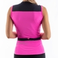 CASTELLI Solaris Fietsshirt Zonder Mouwen Fluo Roze/Donkerblauw Dames — afbeelding 4