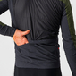 Castelli Unlimited Puffy Fietsjack Groen/Donkergrijs Heren