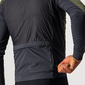 Castelli Unlimited Puffy Fietsjack Groen/Donkergrijs Heren