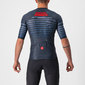 Castelli Climber's 3.0 Fietsshirt Korte Mouwen Blauw/Rood Heren