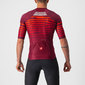 Castelli Climber's 3.0 Fietsshirt Korte Mouwen Bordeauxrood Heren