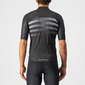 Castelli Endurance Pro Fietsshirt Korte Mouwen Zwart/Wit/Grijs Heren