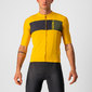 Castelli Prologo 7 Fietsshirt Korte Mouwen Oranje/Zwart/Groen Heren