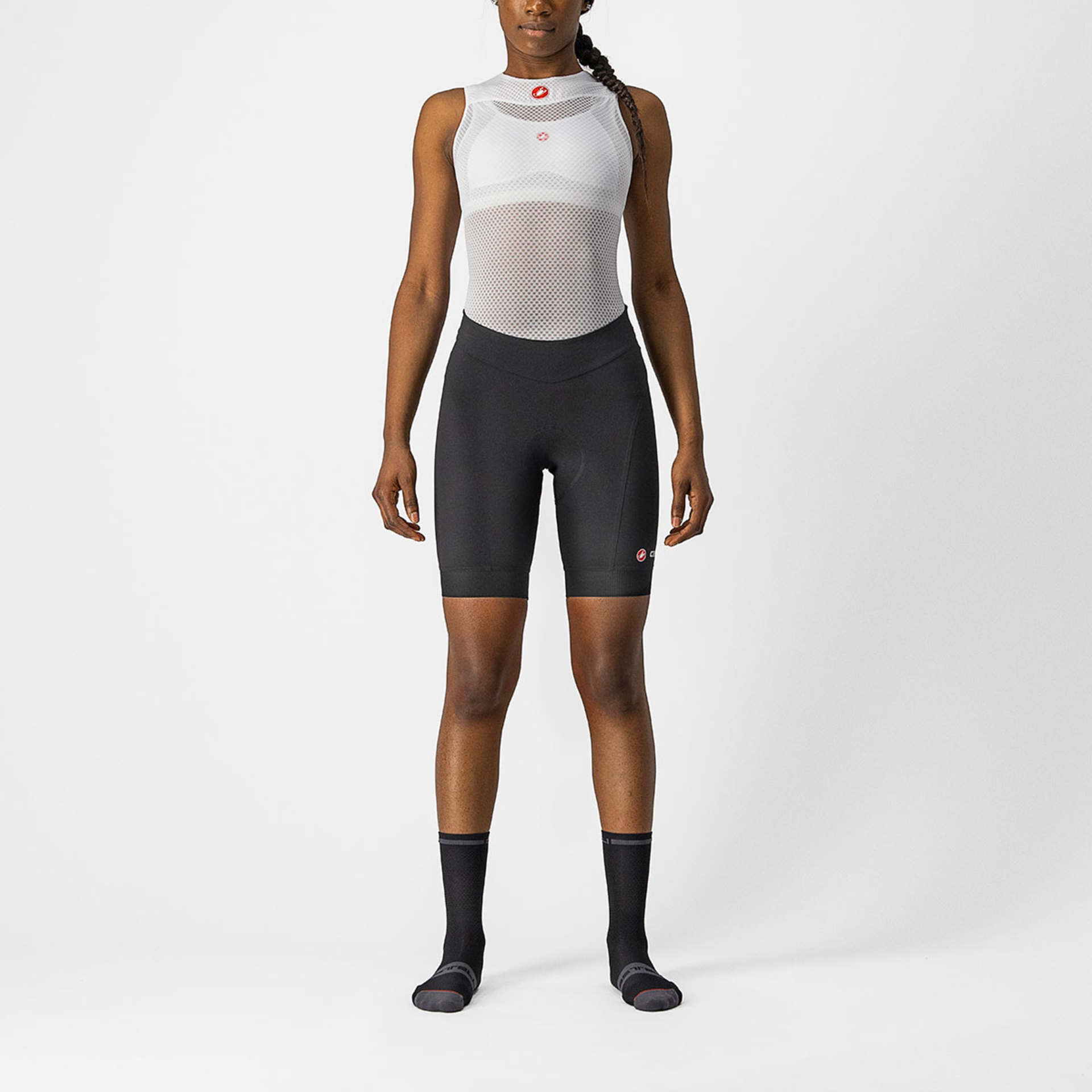 Castelli Endurance Fietsbroek Kort Zonder Bretels Zwart Dames