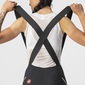 Castelli Velocissima 3 Fietsbroek Kort Zwart/Zilvergrijs Dames