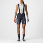 Castelli Velocissima 3 Fietsbroek Kort Blauw/Zilvergrijs Dames