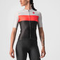 Castelli Aero Pro Fietsshirt Kort Zwart/Roze/Wit Dames
