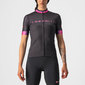 Castelli Gradient Fietsshirt Korte Mouwen Zwart/Roze Dames