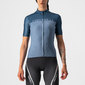 Castelli Velocissima Fietsshirt Korte Mouwen Blauw Dames