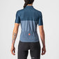Castelli Velocissima Fietsshirt Korte Mouwen Blauw Dames