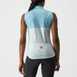 Castelli Velocissima Fietsshirt Zonder Mouwen Lichtblauw/Blauw Dames