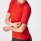 Castelli Anima 3 Fietsshirt Korte Mouwen Rood/Zwart Dames