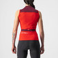 Castelli Solaris Fietsshirt Zonder Mouwen Rood/Bordeauxrood Dames