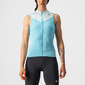 Castelli Solaris Fietsshirt Zonder Mouwen Blauw Dames