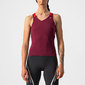 Castelli Solaris Top Bordeauxrood/Rood Dames