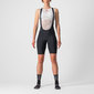 Castelli Unlimited Fietsbroek Kort Zwart Dames
