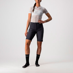 Castelli Unlimited Baggy MTB Fietsbroek Kort Zonder Bretels Zwart Dames