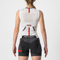 Castelli Free 2 Triathlon Shirt Zonder Mouwen Wit/Zwart Dames