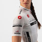 Castelli GIRO105 Competizione Fietsshirt Korte Mouwen Wit Dames