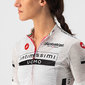 Castelli GIRO105 Competizione Fietsshirt Korte Mouwen Wit Dames
