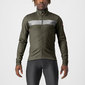 Castelli Raddoppia 3 Fietsjack Groen/Zilver Reflex Heren
