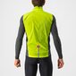 Castelli Squadra Stretch Windvest Limegroen/Donkergrijs Heren