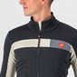 Castelli Mortirolo 6S Fietsjack Zwart/Zilver Reflex Heren