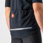 Castelli Gabba RoS 2 Fietsshirt Korte Mouwen Zwart/Zwart Reflex Heren